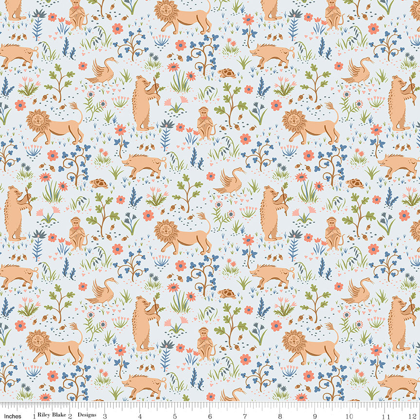Tree of Life - Tudor Fauna - Liberty Fabric Cotton