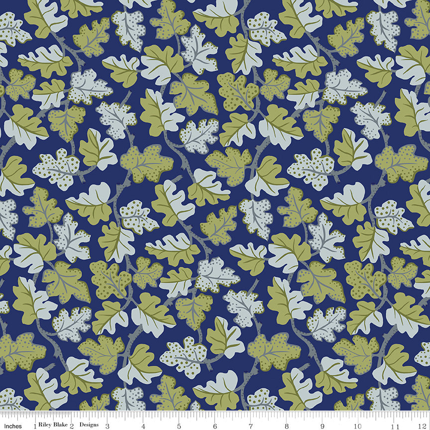 Tree of Life - Spotted Oak - Liberty Fabric Cotton