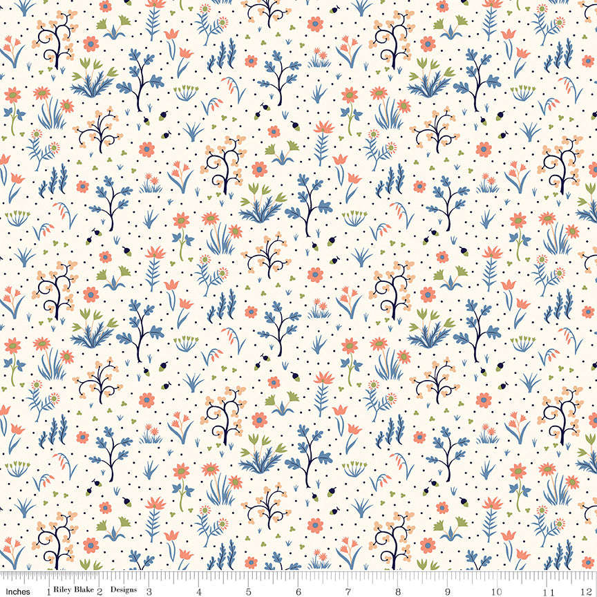 Tree of Life - Sapling Wood - Liberty Fabric Cotton