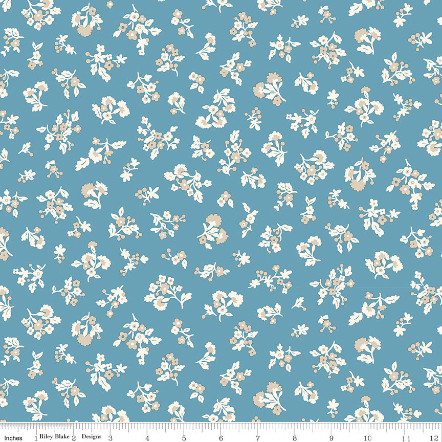 Denim Florals - Tumbling Blooms B
- Liberty Fabric Cotton