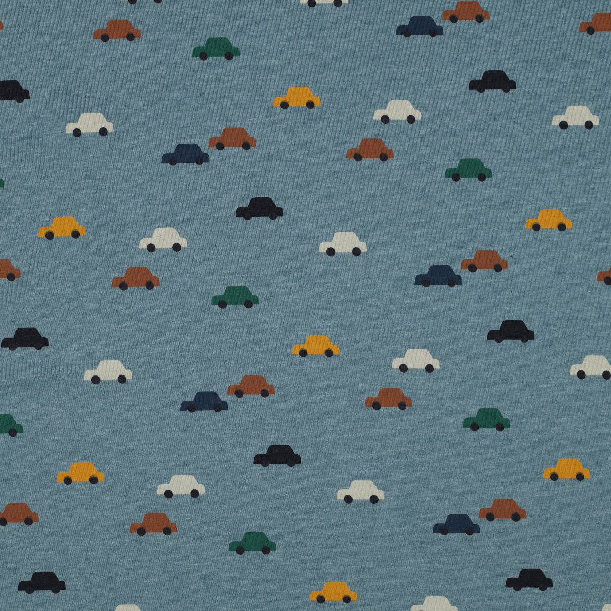 Jersey Mélange Voitures - Poppy Fabrics