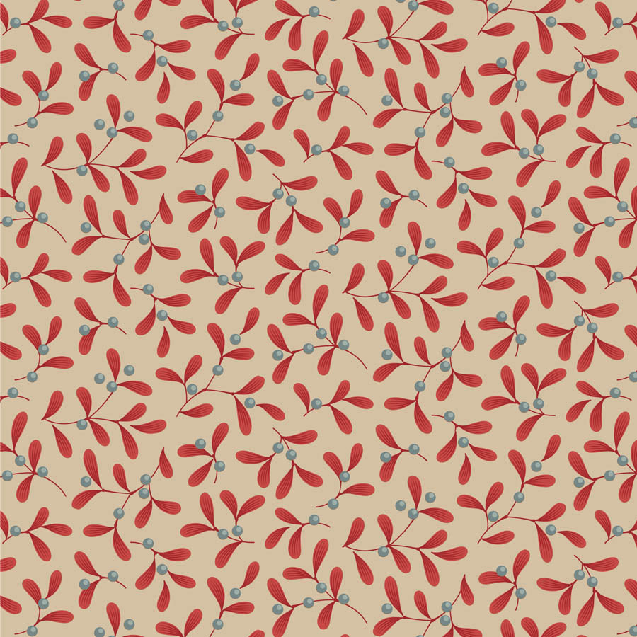 **PRE-ORDER** Merry Little Christmas - Mistletoe Red - Tilda