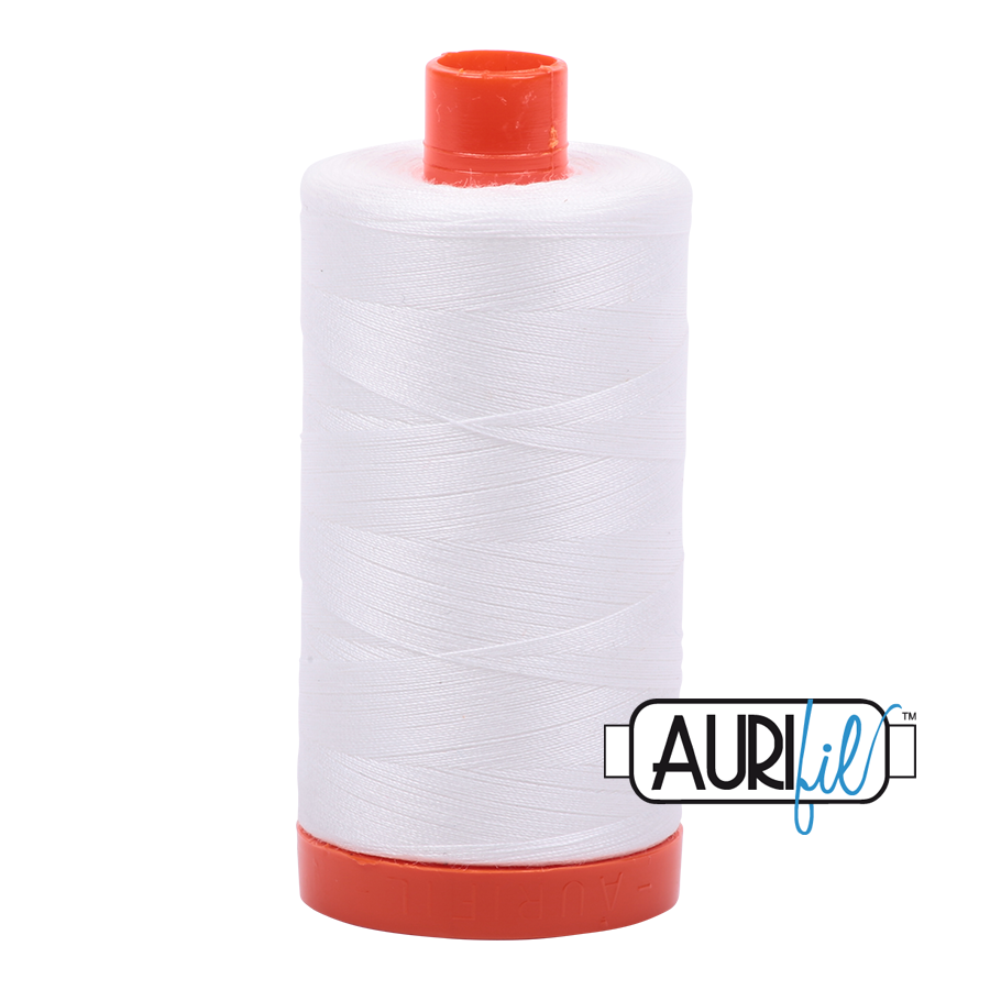 Fil Aurifil 50WT - PLUS DE COULEURS 1300 Mètres