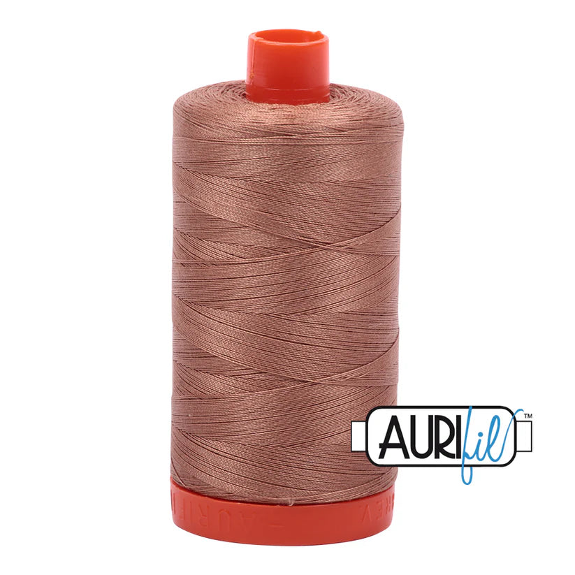 Aurifil 50WT Thread Large Spool - 1300 Meters (MORE COLOURS)