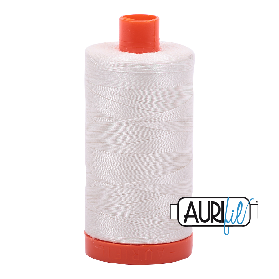 Fil Aurifil 50WT - PLUS DE COULEURS 1300 Mètres