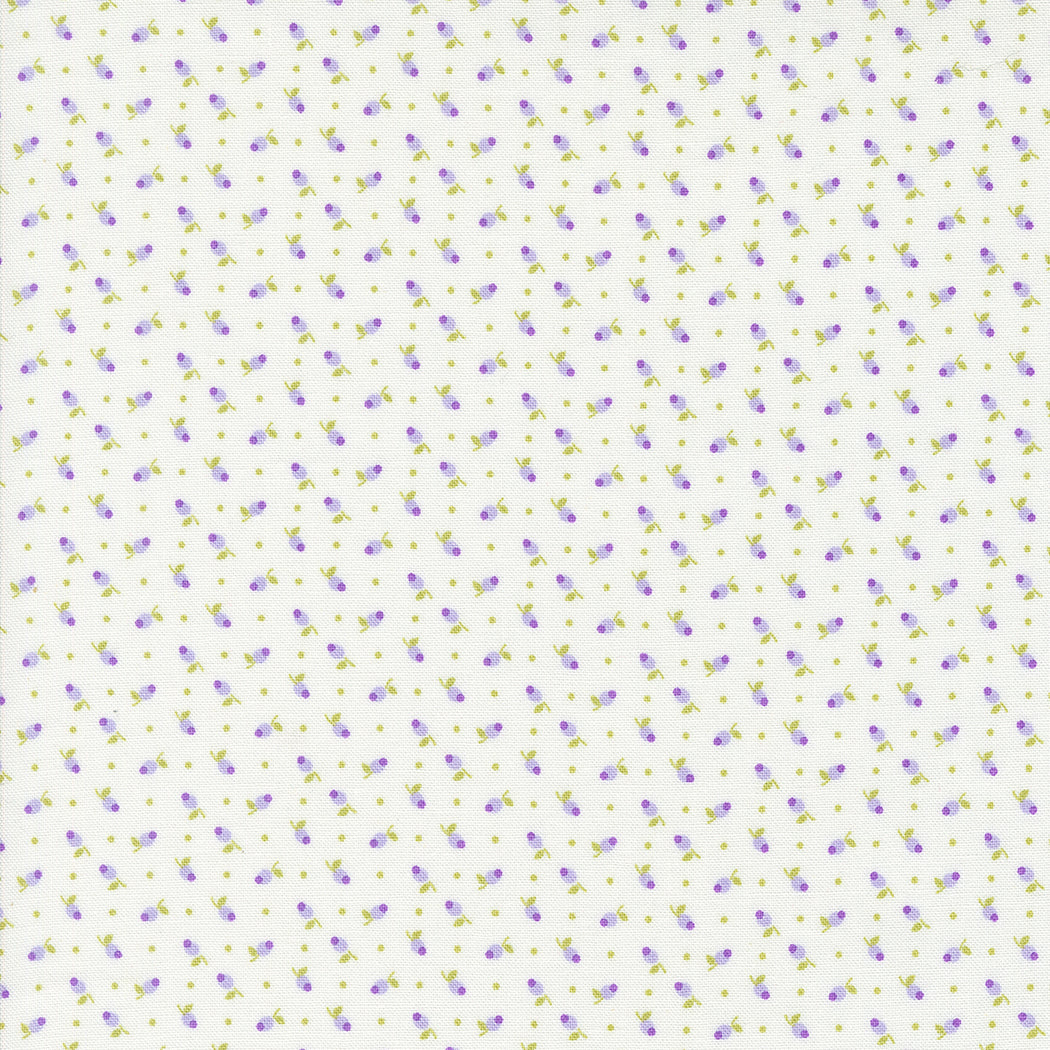 Georgia (Brenda Riddle)- Off White Ditsy Florals - Moda