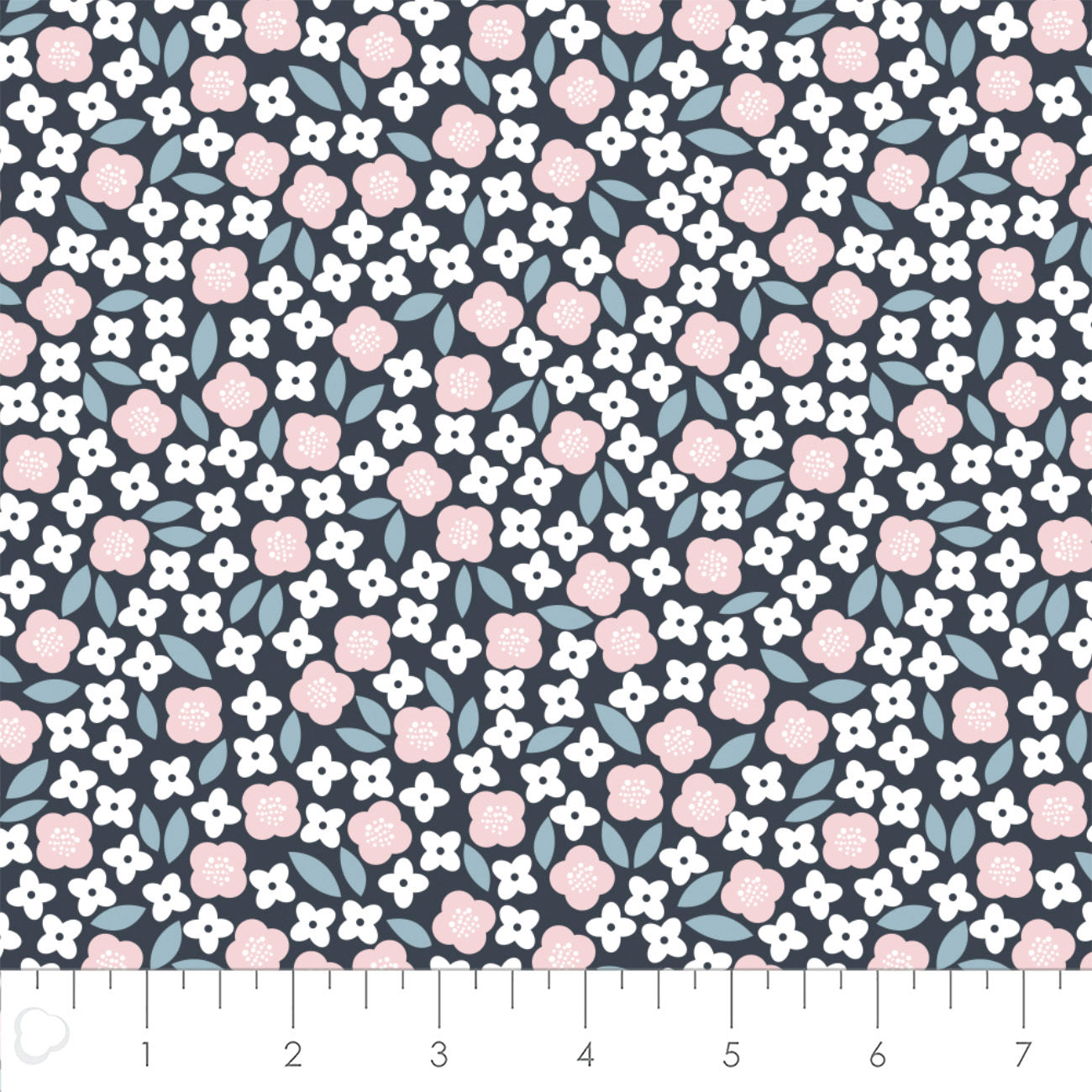 Floral Menagerie - Playful Floral - Camelot Fabric