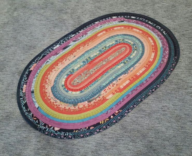 Jelly Roll Rug Printed Pattern - RJ Designs