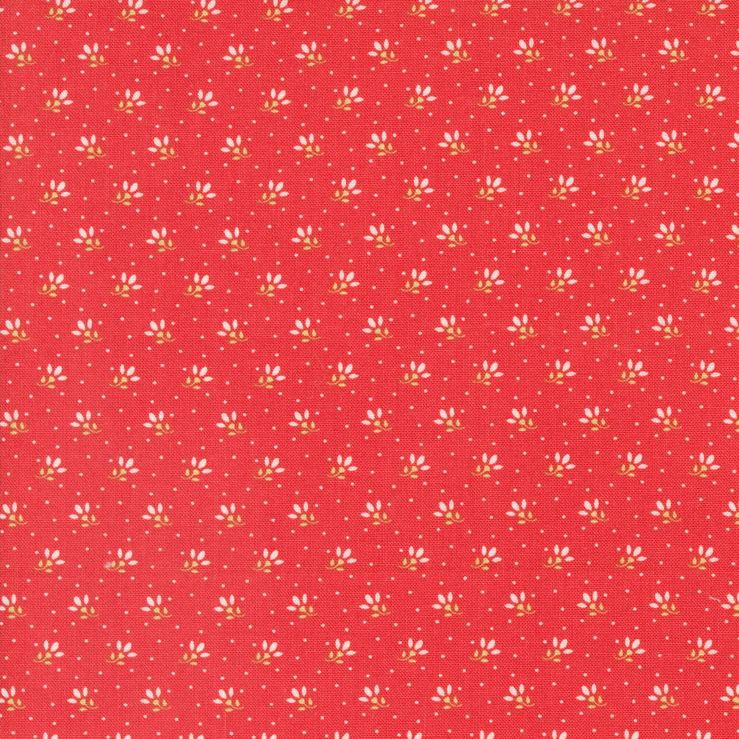 Jelly & Jam - Ditsy Cotton Red - Moda