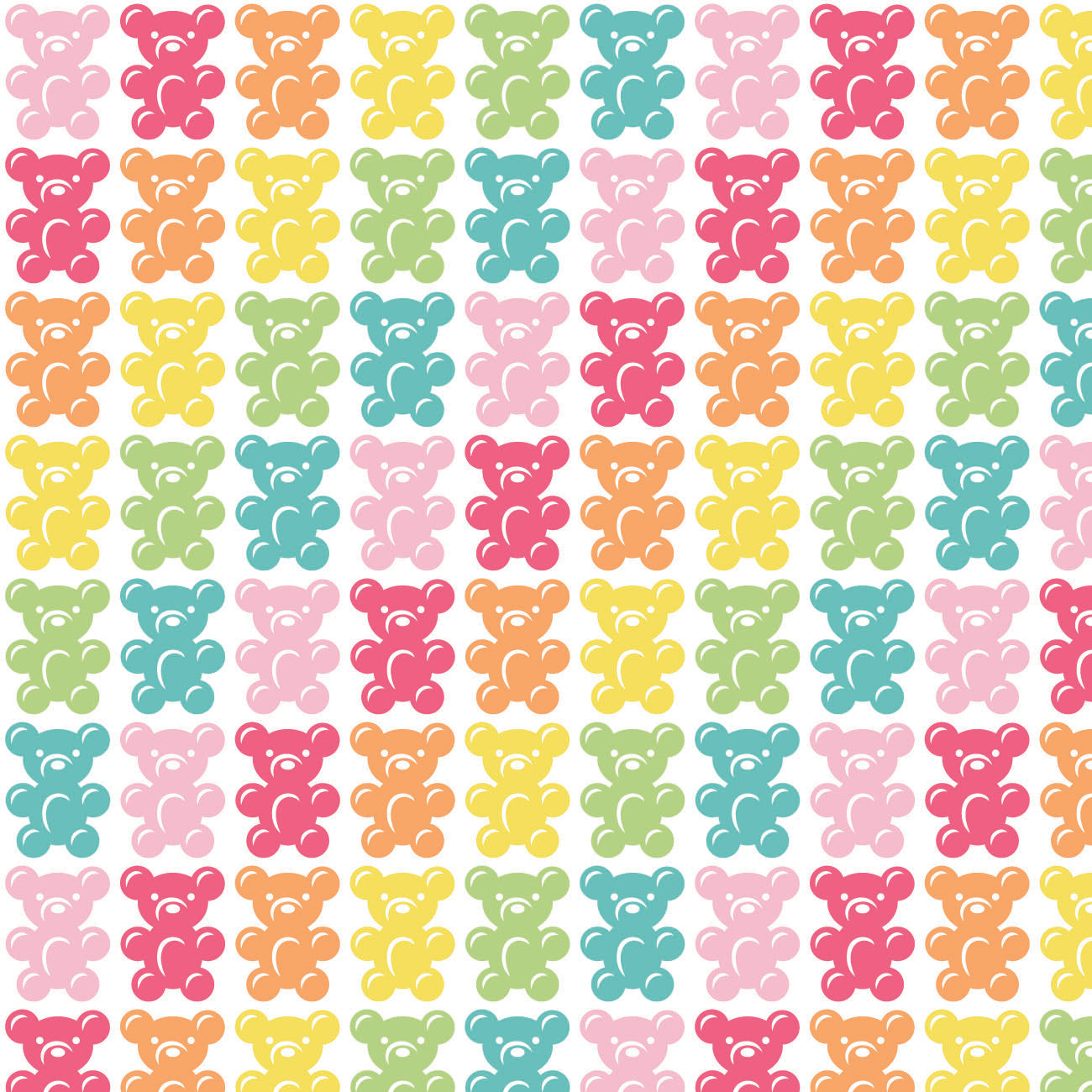 Be The Rainbow - Gummy Bears - Camelot Fabrics