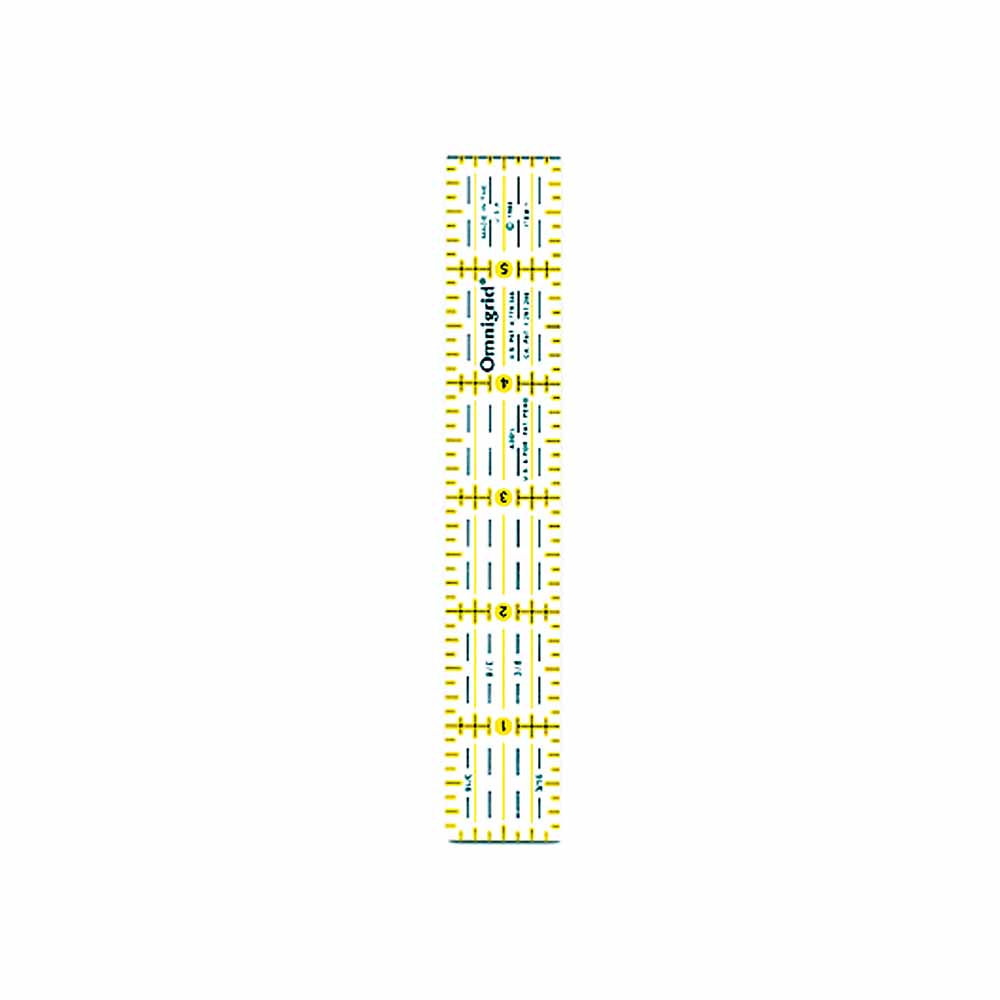 OMNIGRID Ruler - 1″ x 6″ (2.5 x 15.25cm)