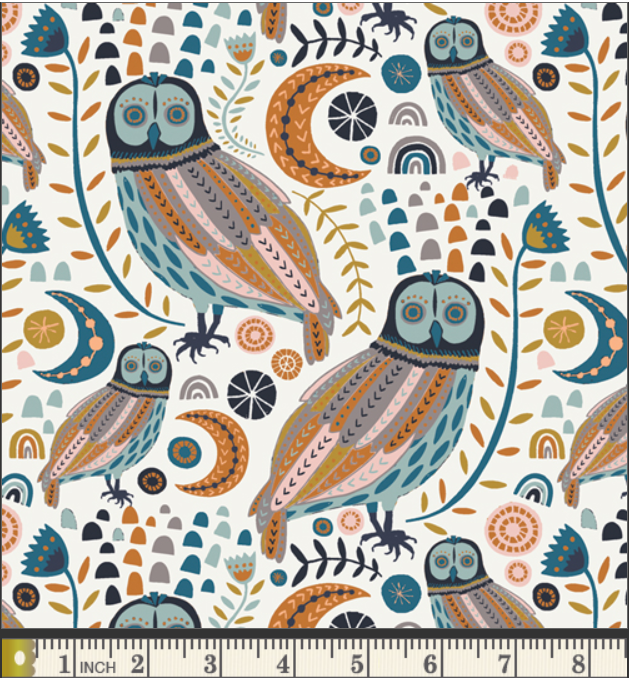 Little Forester - Sova Forester - Art Gallery Fabrics