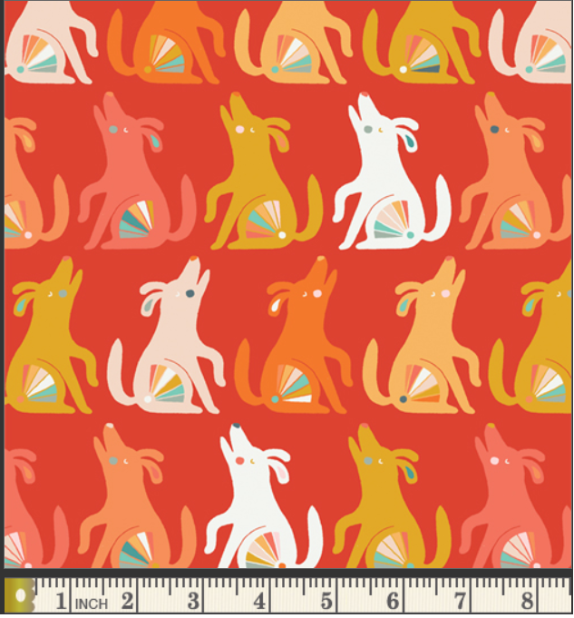 Oh Woof - Happy Howl - Art Gallery Fabrics