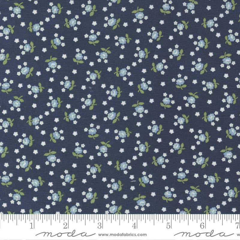 Nantucket Summer (Camille Roskelley) - Navy - Moda