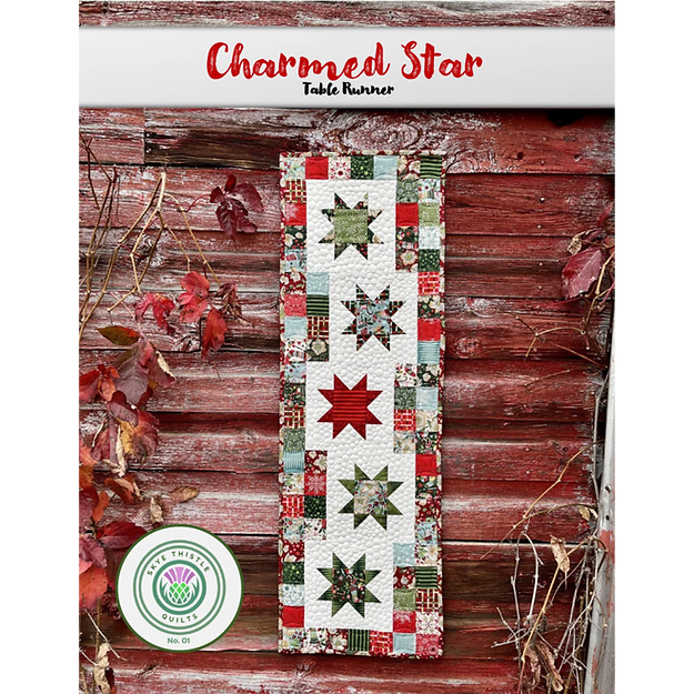 Patron de courtepointe Charmed Star pour chemin de table