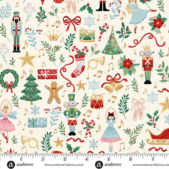 Casse-Noisette - Fairytale Creme - Makower UK
