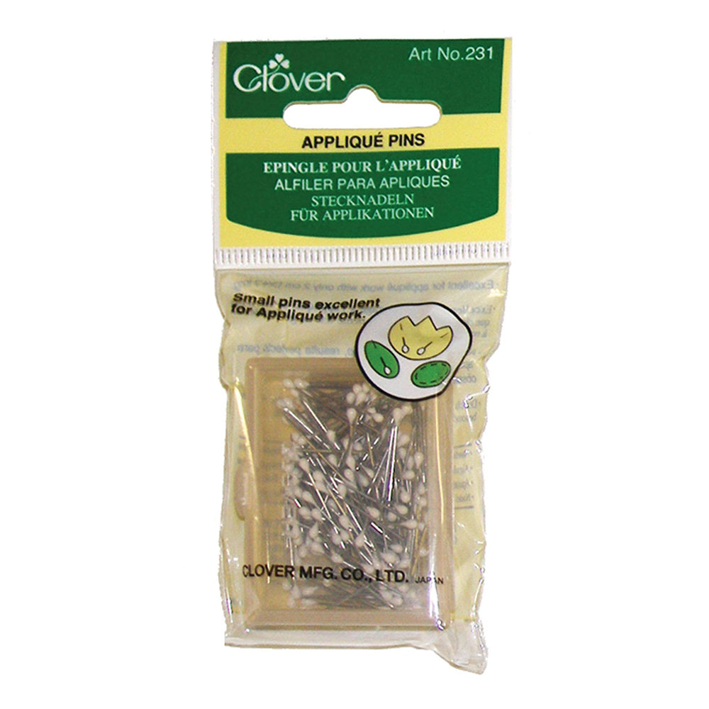 Clover Appliqué Pins - 20mm (3⁄4″)