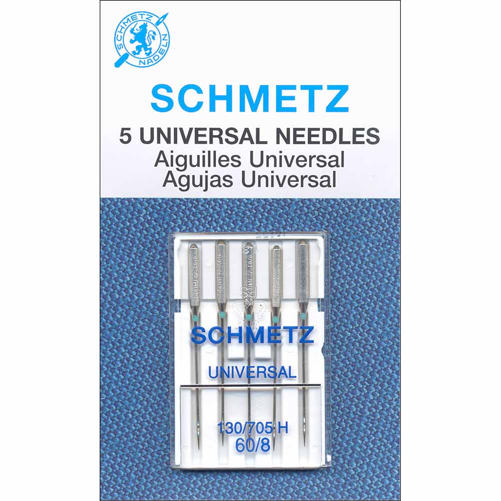 SCHMETZ Universal Needles Carded - 60/8 - 5 count