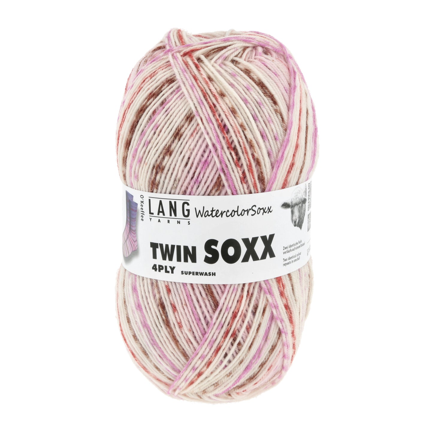 LANGYARNS Twin Soxx 4ply - O'Keefee