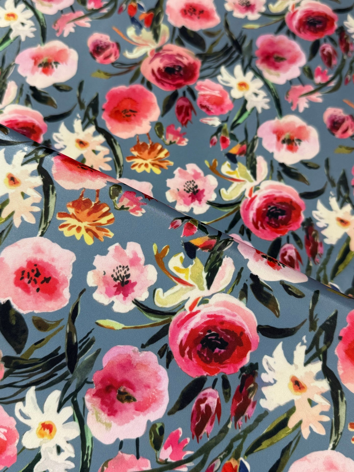 Watercolor Bloom - Hydro-Wick Fabric