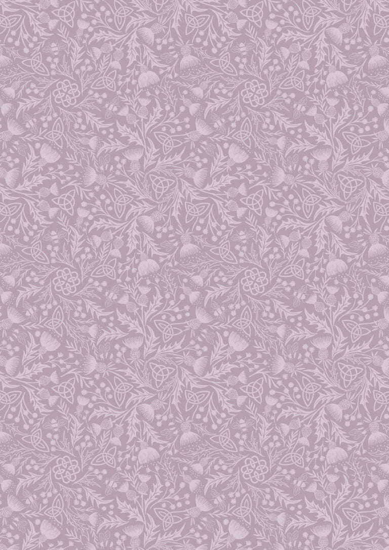 **PRÉCOMMANDE** Un été celtique - Celtic thistle (Mauve) - Lewis & Irene