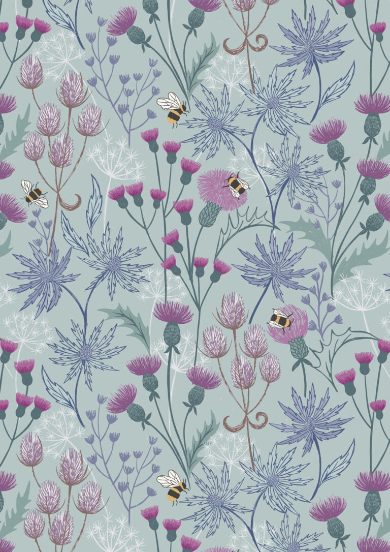 **PRÉCOMMANDE** Un été celtique - Celtic Floral (Bleu) - Lewis & Irene