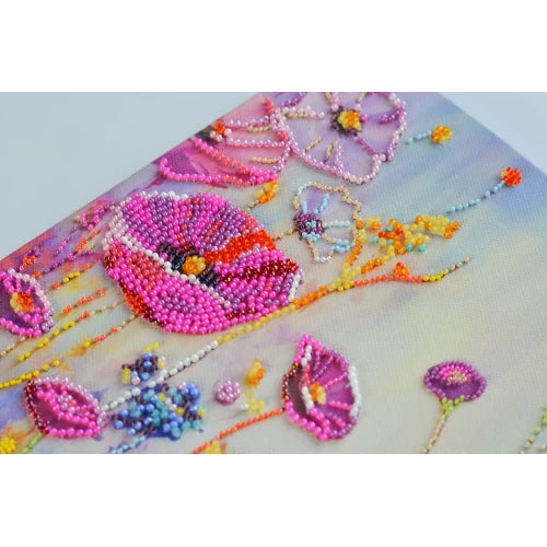 Spring Moment Beading Embroidery Kit - Abris Art