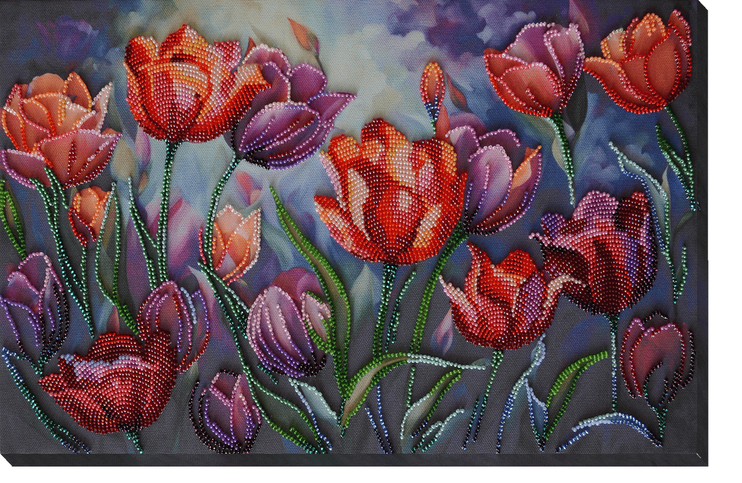 An Inspiring Palette Beading Embroidery Kit - Abris Art