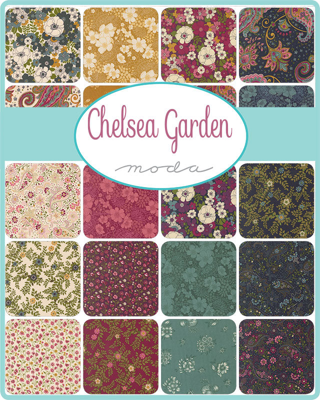 Chelsea Garden - Lot de 26 fat quarter - Moda