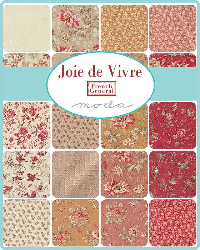 **PRE-ORDER** French General - Joie De Vivre - 5" Charms