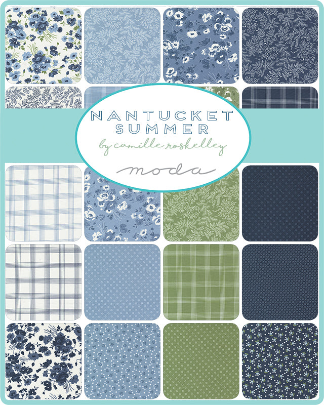 Nantucket Summer (Camille Roskelley) - Mini Charms 2.5" - 42 pièces