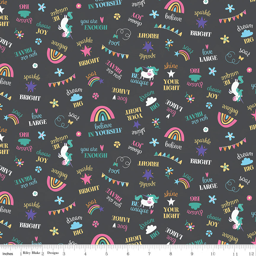 Fat Quarter Whole Collection Bundle - Unicorn Kingdom - Riley Blake Designs