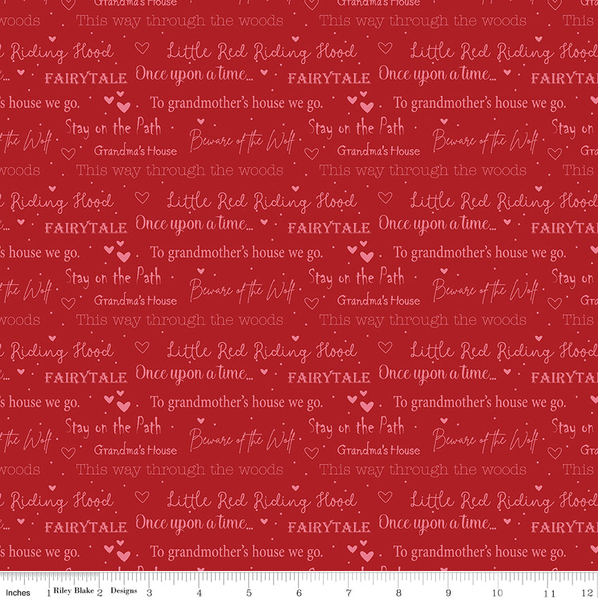 To Grandmother's House - Fat Quarters - Riley Blake Designs