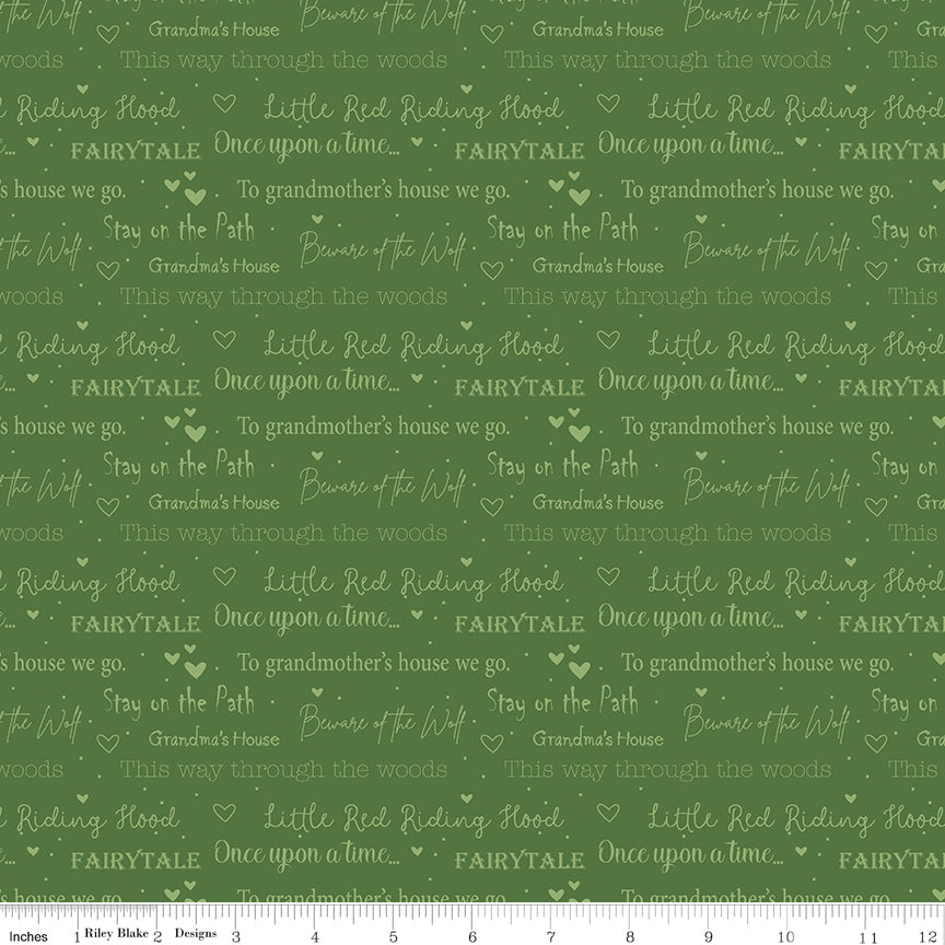 To Grandmother's House - Fat Quarters - Riley Blake Designs