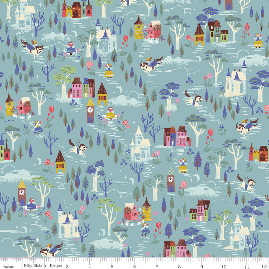 Ensemble Fat Quarter Whole Collection - Beauty and the Beast - Riley Blake Designs