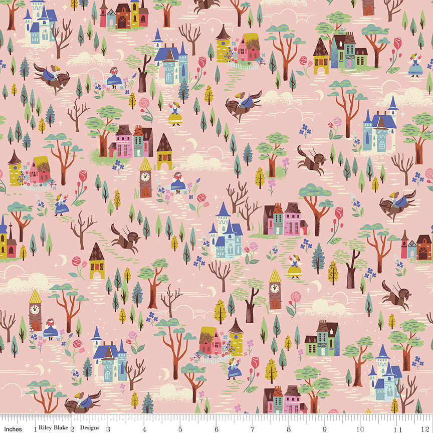 Ensemble Fat Quarter Whole Collection - Beauty and the Beast - Riley Blake Designs