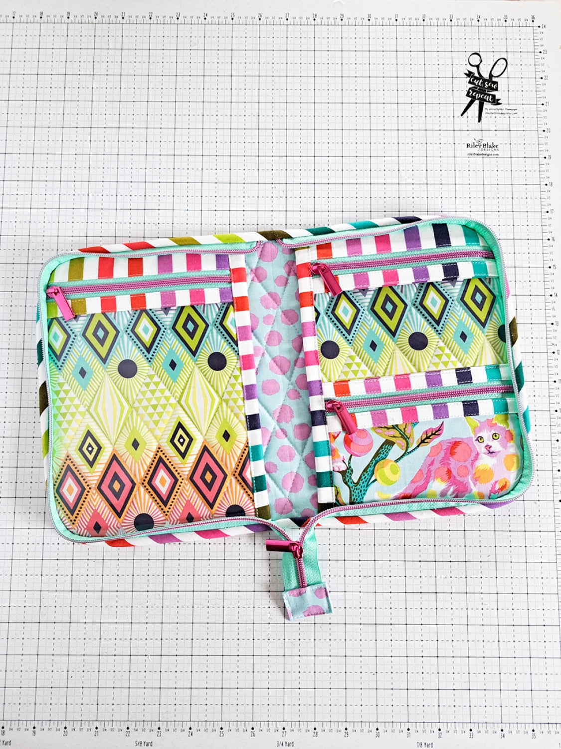 Atlas Zipper Case Pattern - Center Street Quilts