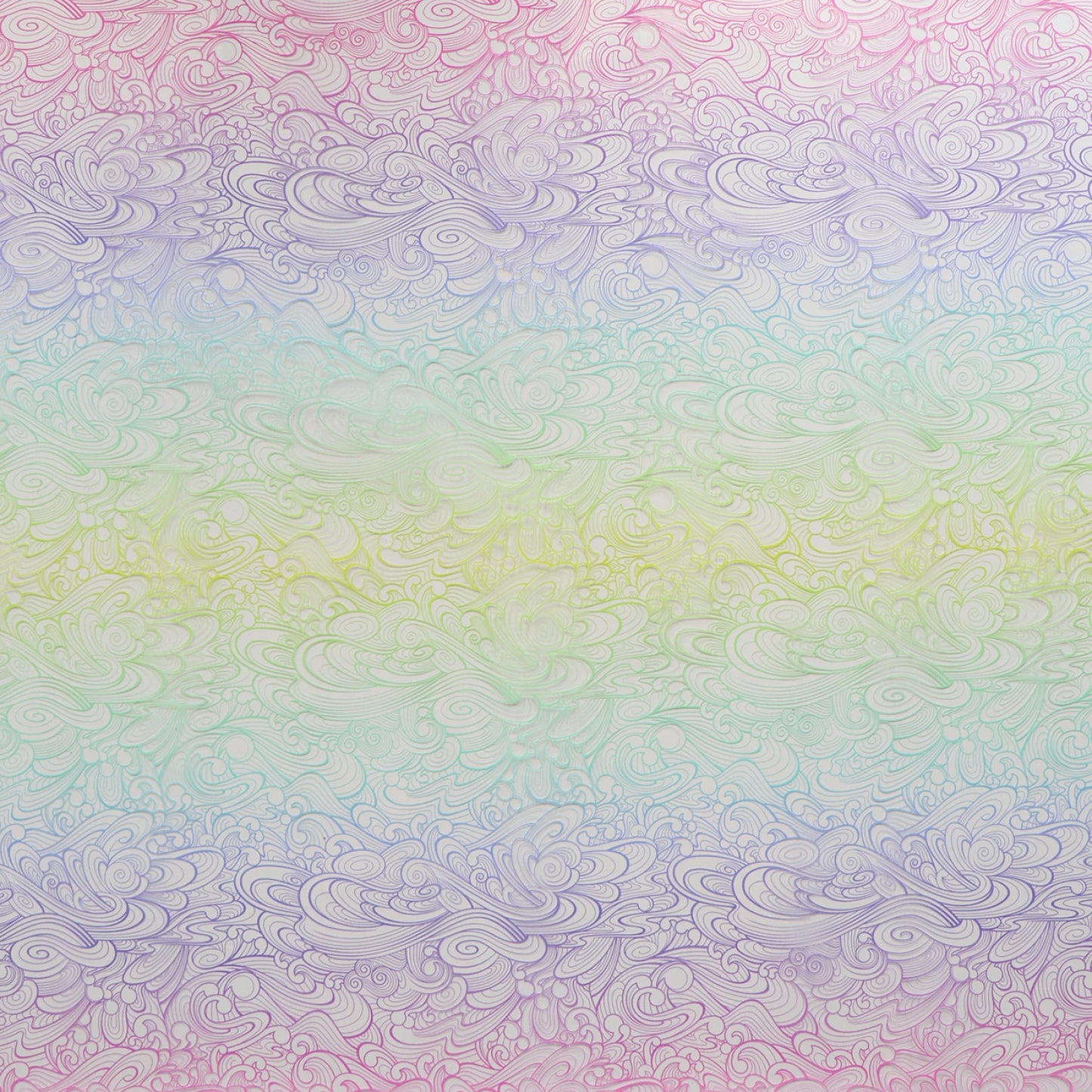 **PRÉCOMMANDE** Tula Pink Floral Reef : Vinyle Making Waves (vendu au 1/2 yard OU EN CONTINU)