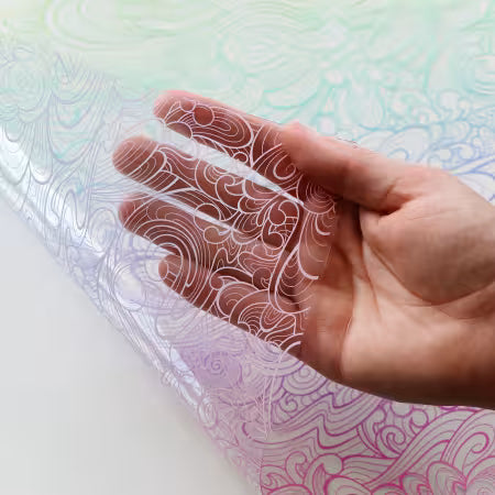 **PRÉCOMMANDE** Tula Pink Floral Reef : Vinyle Making Waves (vendu au 1/2 yard OU EN CONTINU)