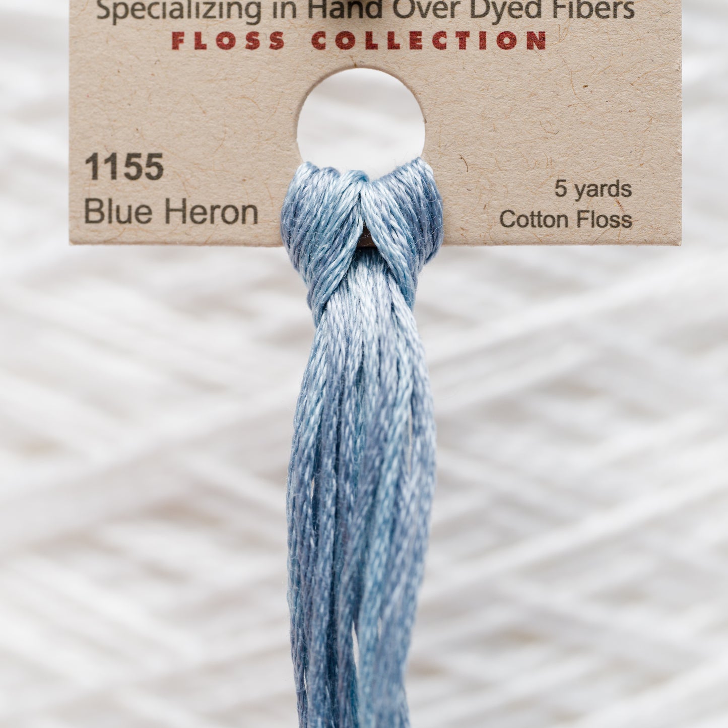 1155 Blue Heron - Weeks Dye Works - Mouliné 6 brins