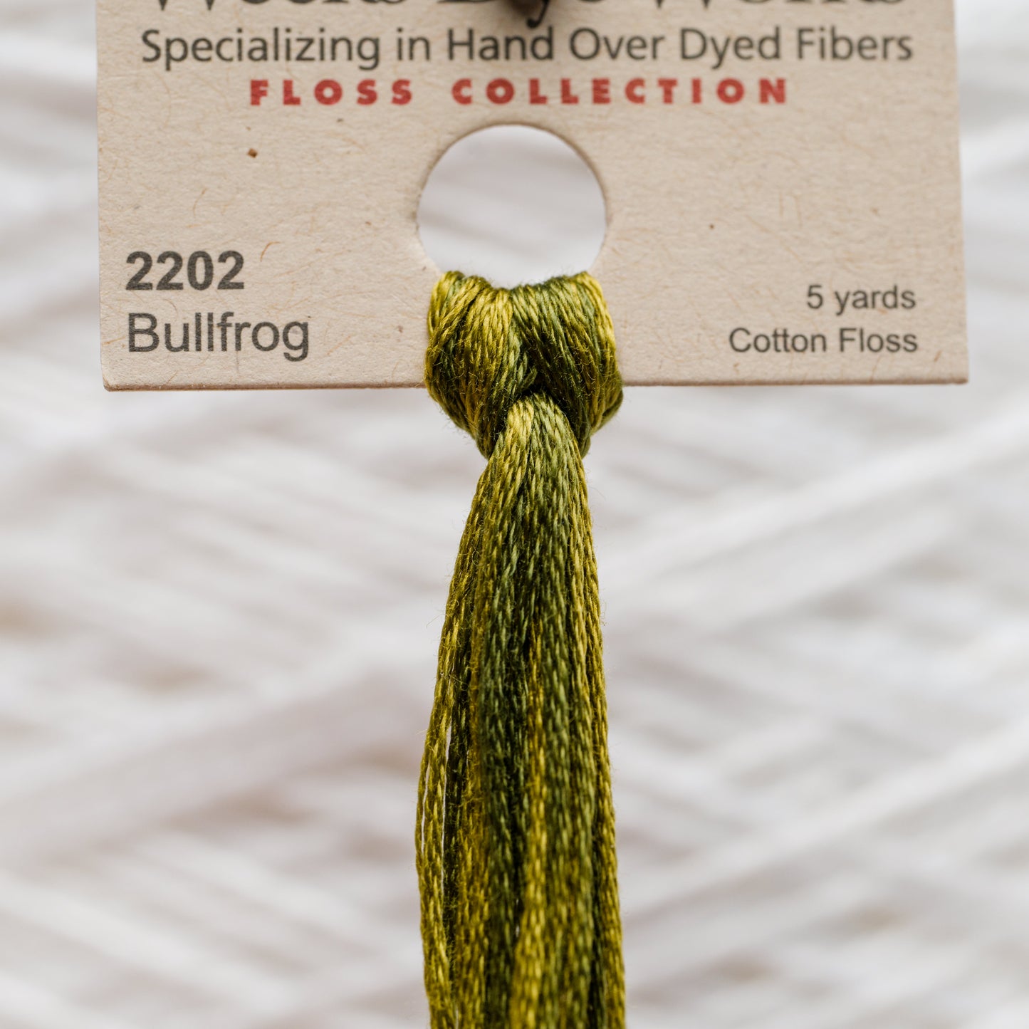 2202 Bullfrog - Weeks Dye Works 6-Strand Floss