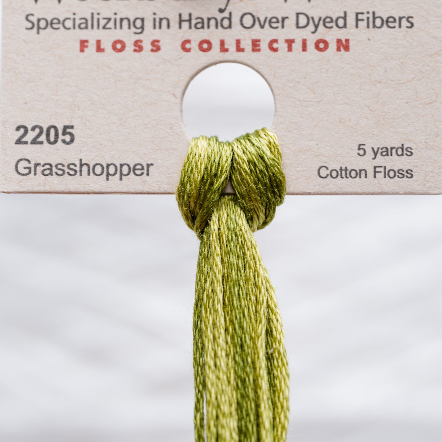 2205 Grasshopper - Weeks Dye Works 6-Strand Floss
