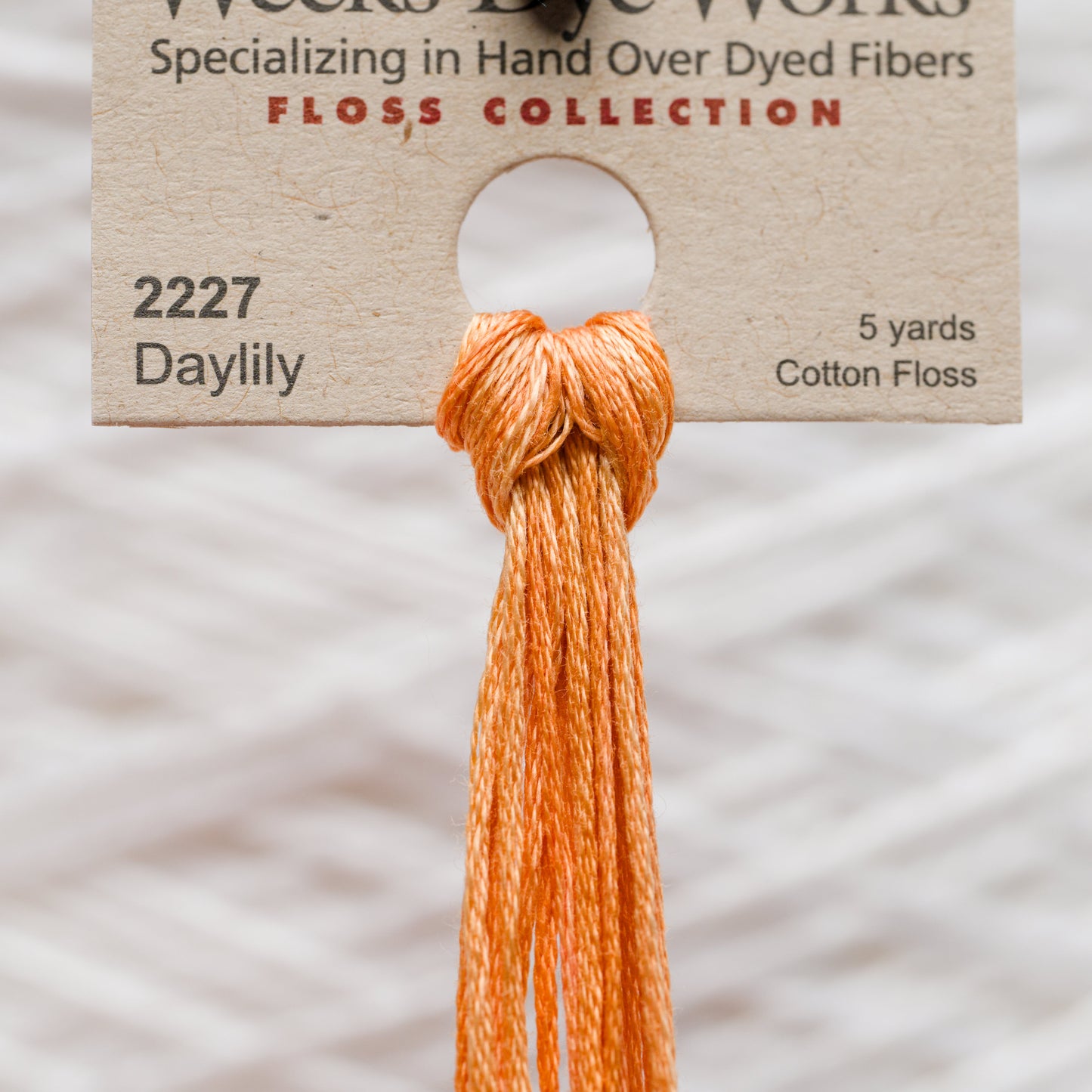 2227 Daylily - Weeks Dye Works 6-Strand Floss