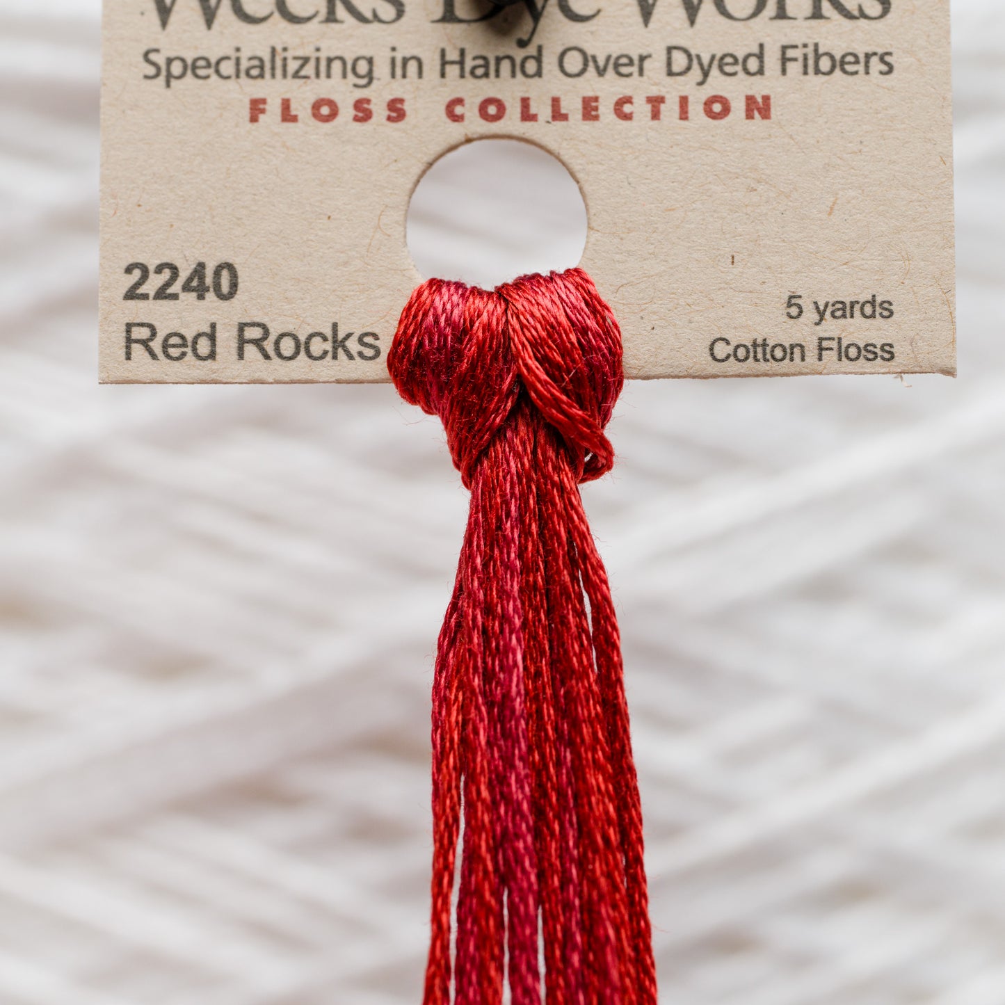 2240 Red Rocks - Weeks Dye Works 6-Strand Floss
