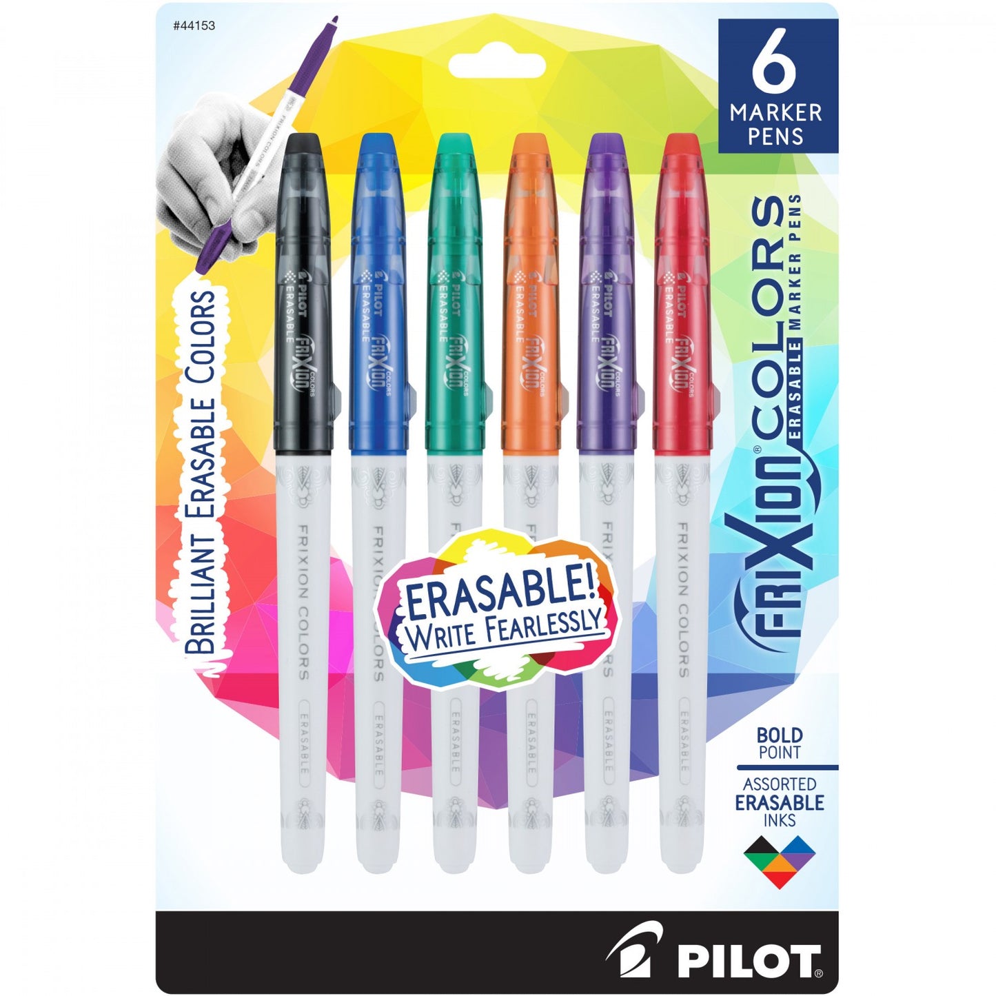 Frixion Markers 6pc - 2 Choice of colours