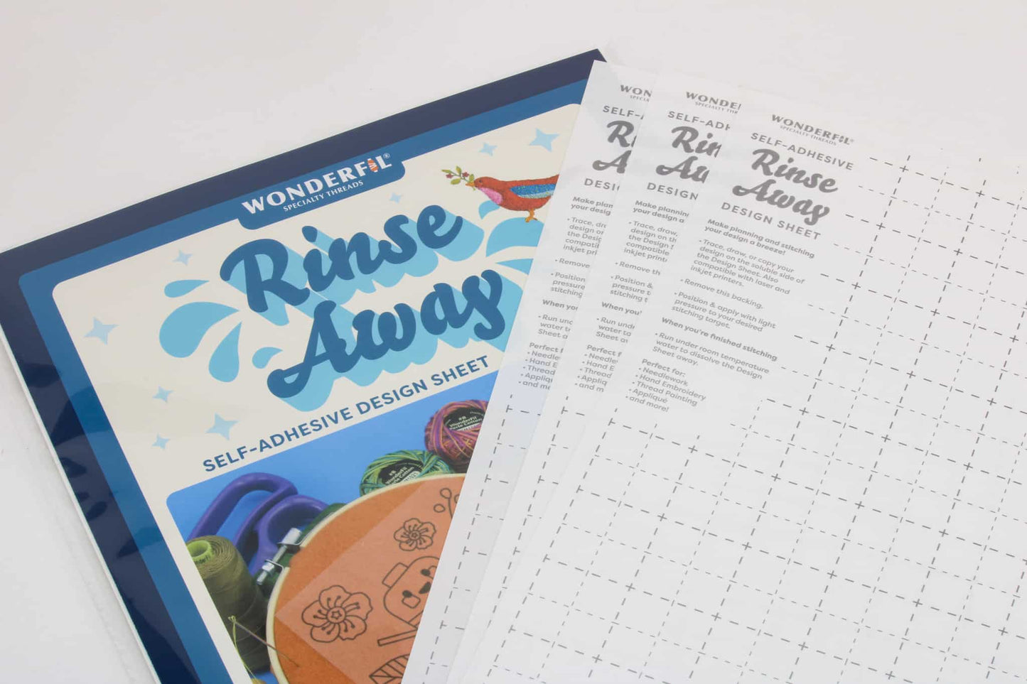 Wonderfil Rinse Away 8,5" x 11" (10 Feuilles)