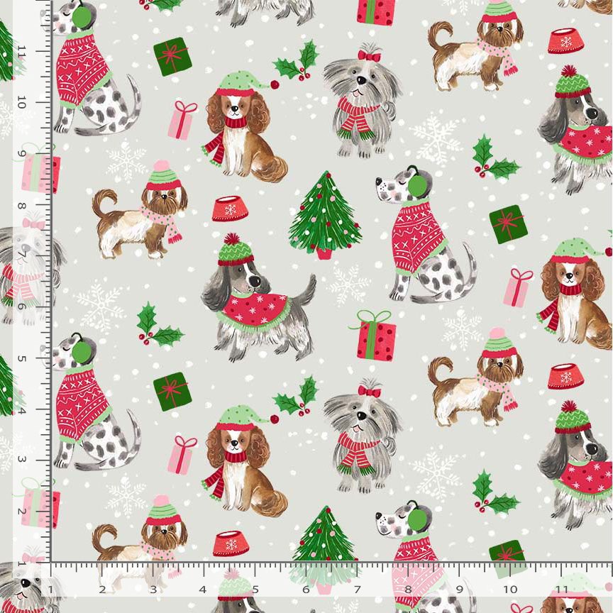 Christmas Cheer - Christmas Dogs - Timeless Treasures