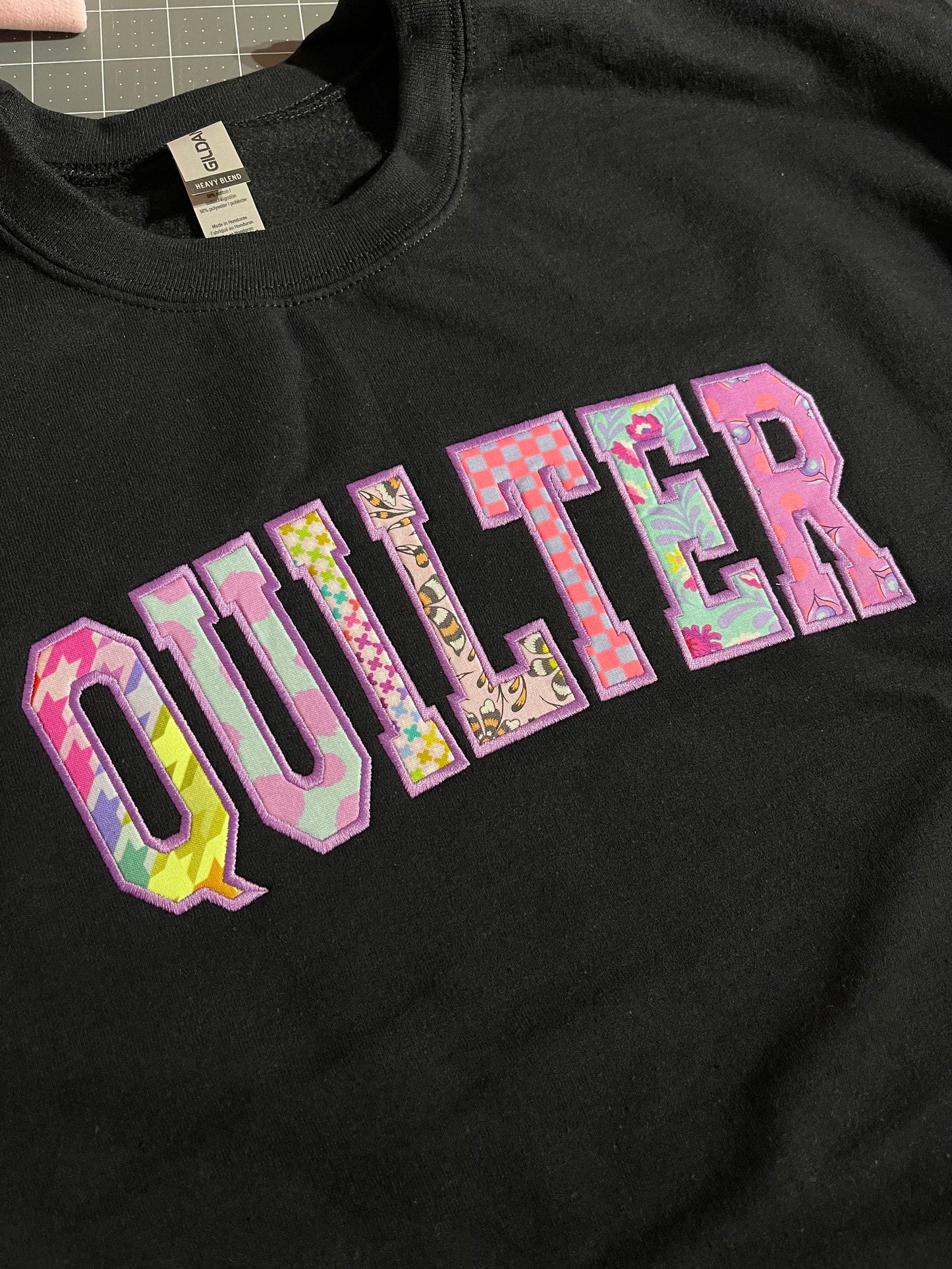 QUILTER - Tula Pink Edition - Embroidered Hoodie or Crewneck