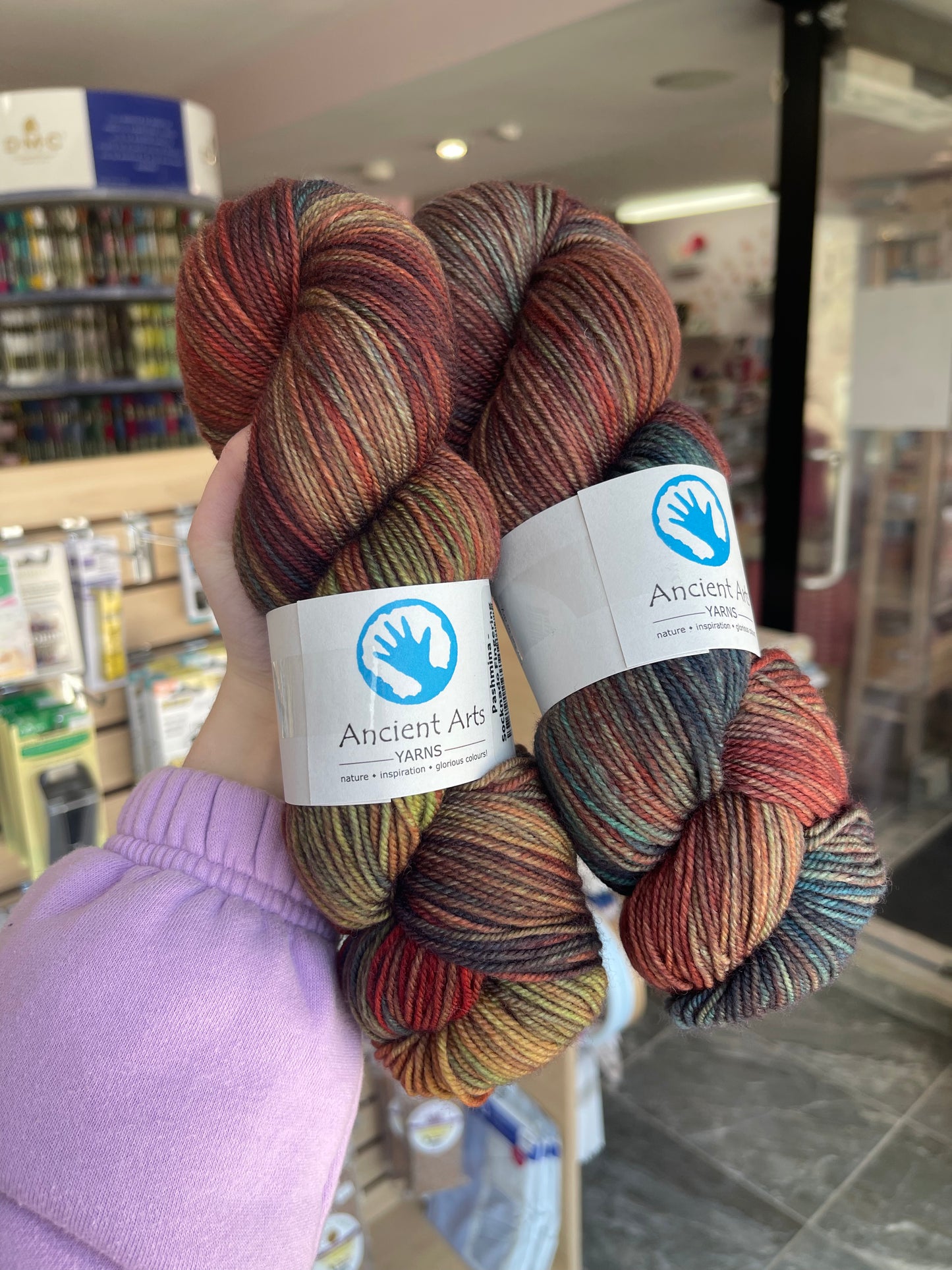 Pashmina - Socknado Fingering - Ancient Arts Yarns