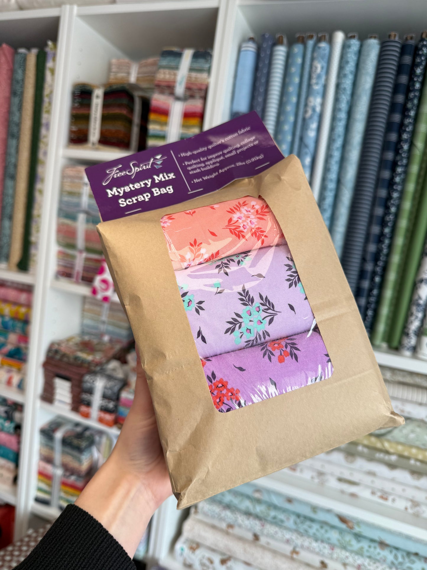 Free Spirit Mystery Mix Scrap Bag - 2lbs